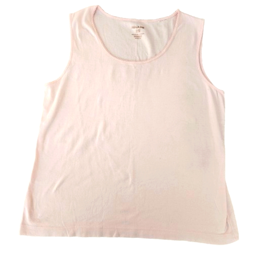 White Stag Light Pink Tank Top